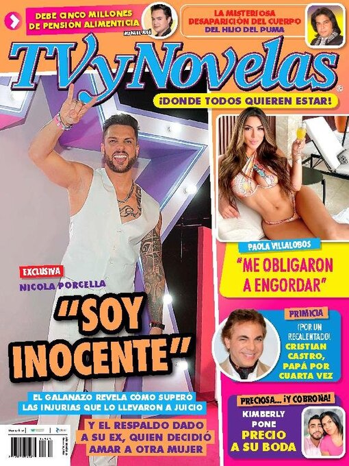 Title details for TV y Novelas México by Editorial Televisa SA de CV - Available